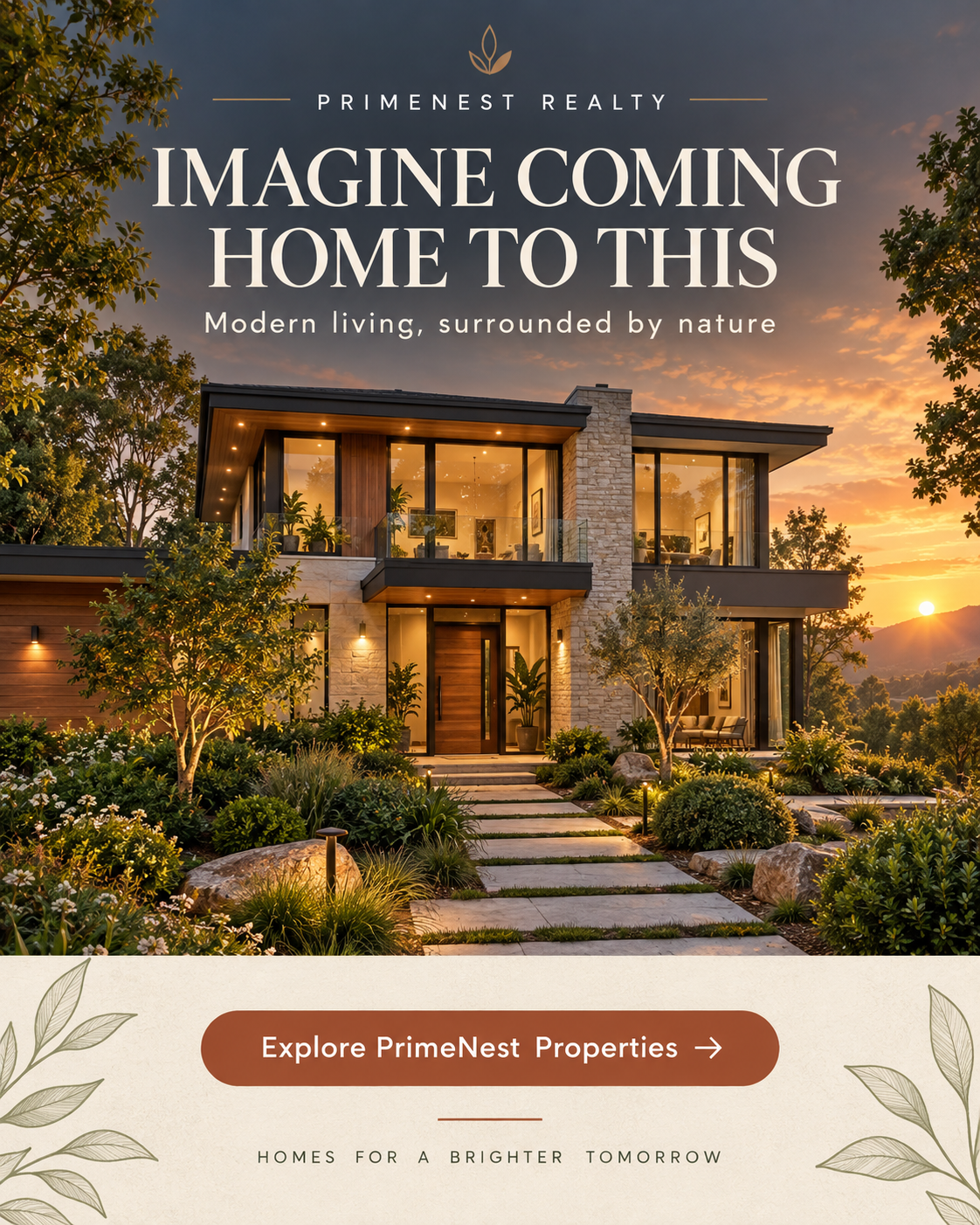 PrimeNest Realty — Dream Home Concept