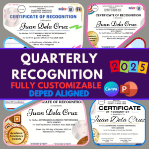 QUARTERLY RECOGNITION 2025