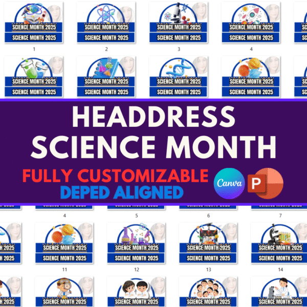SCIENCE MONTH HEADDRESS 2025