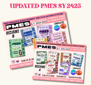 UPDATED PMES FOR SY 2024-2025- DepEd Aligned