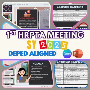 1ST HRPTA MEETING PARENT ORIENTATION