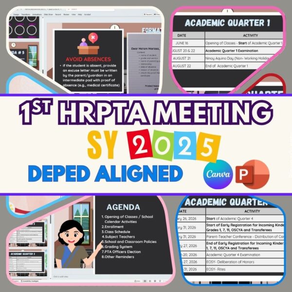 1ST HRPTA MEETING PARENT ORIENTATION