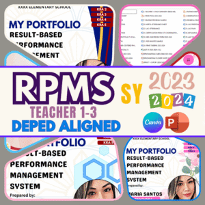 RPMS IPCRF T1-3 2023-2024