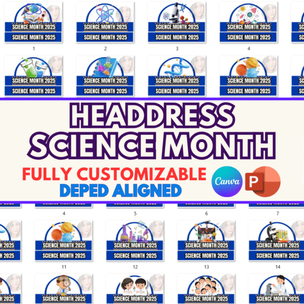 SCIENCE MONTH HEADDRESS 2025