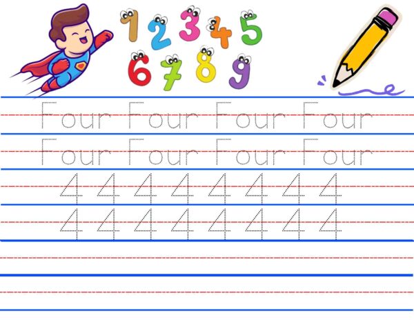 PRACTICE TRACING & COLORING ACTIVITY - Image 10