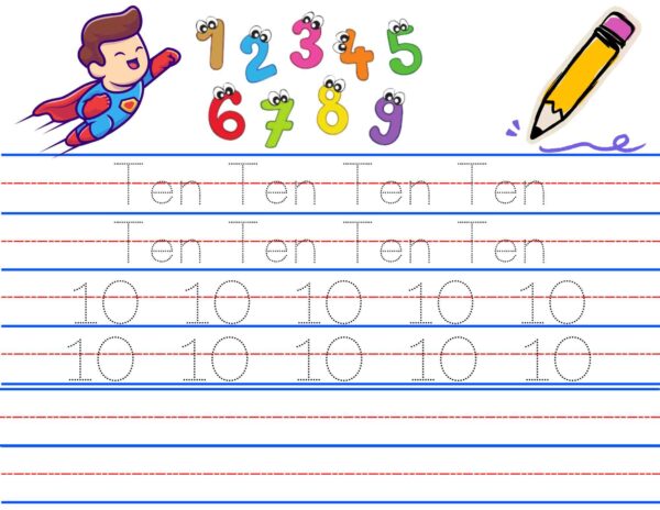 PRACTICE TRACING & COLORING ACTIVITY - Image 16