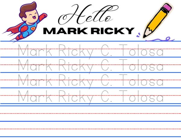 PRACTICE TRACING & COLORING ACTIVITY - Image 3