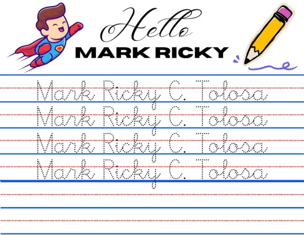 PRACTICE TRACING & COLORING ACTIVITY - Image 4