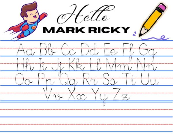 PRACTICE TRACING & COLORING ACTIVITY - Image 6