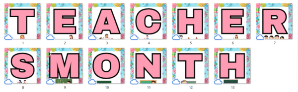 ACROSTIC CELEBRATION MONTH - Image 5