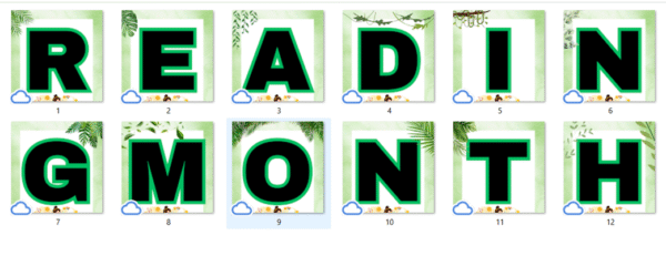 ACROSTIC CELEBRATION MONTH - Image 4