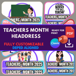 TEACHERS MONTH HEADDRESS