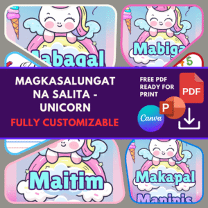 MAGKASALUNGAT NA SALITA - UNICORN