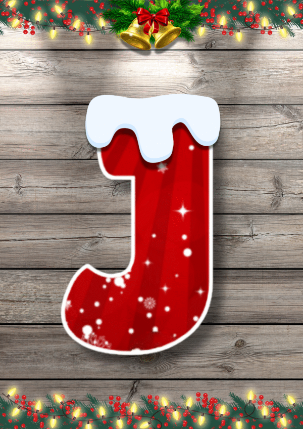 FREE CHRISTMAS ALPHABETS - Image 8