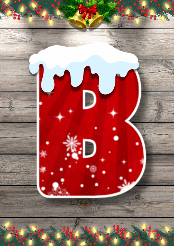 FREE CHRISTMAS ALPHABETS - Image 10