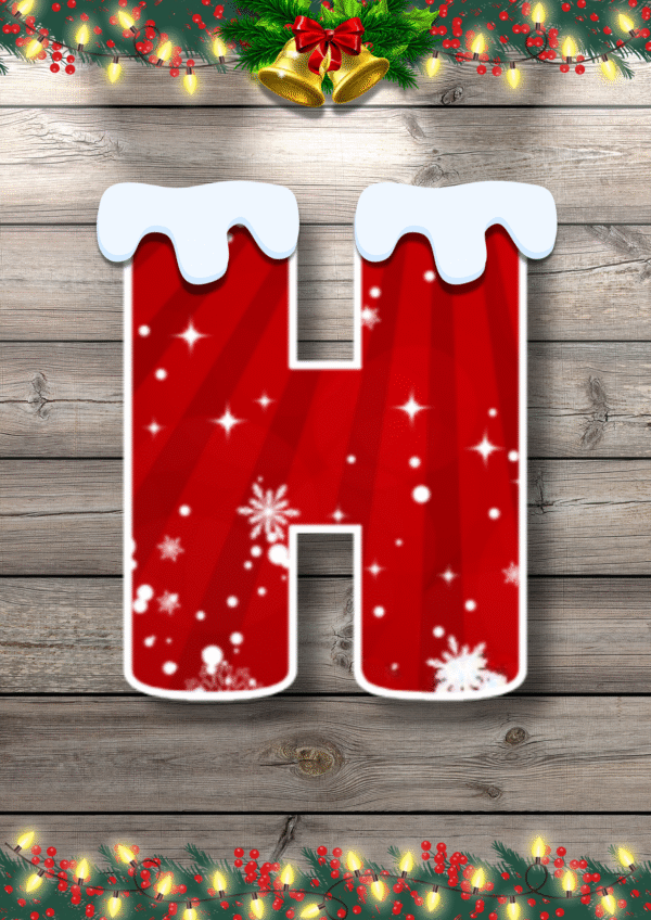 FREE CHRISTMAS ALPHABETS - Image 6