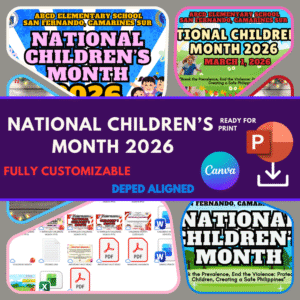 CHILDREN'S MONTH FILES